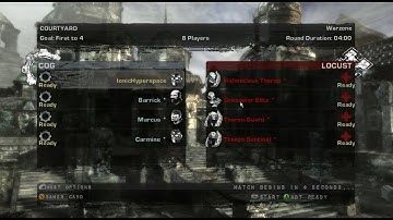 Gears of War (PC) Warzone with Bots Gameplay