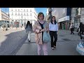 Madrid - Spain City Walk 4K | Main Street (No Talking)