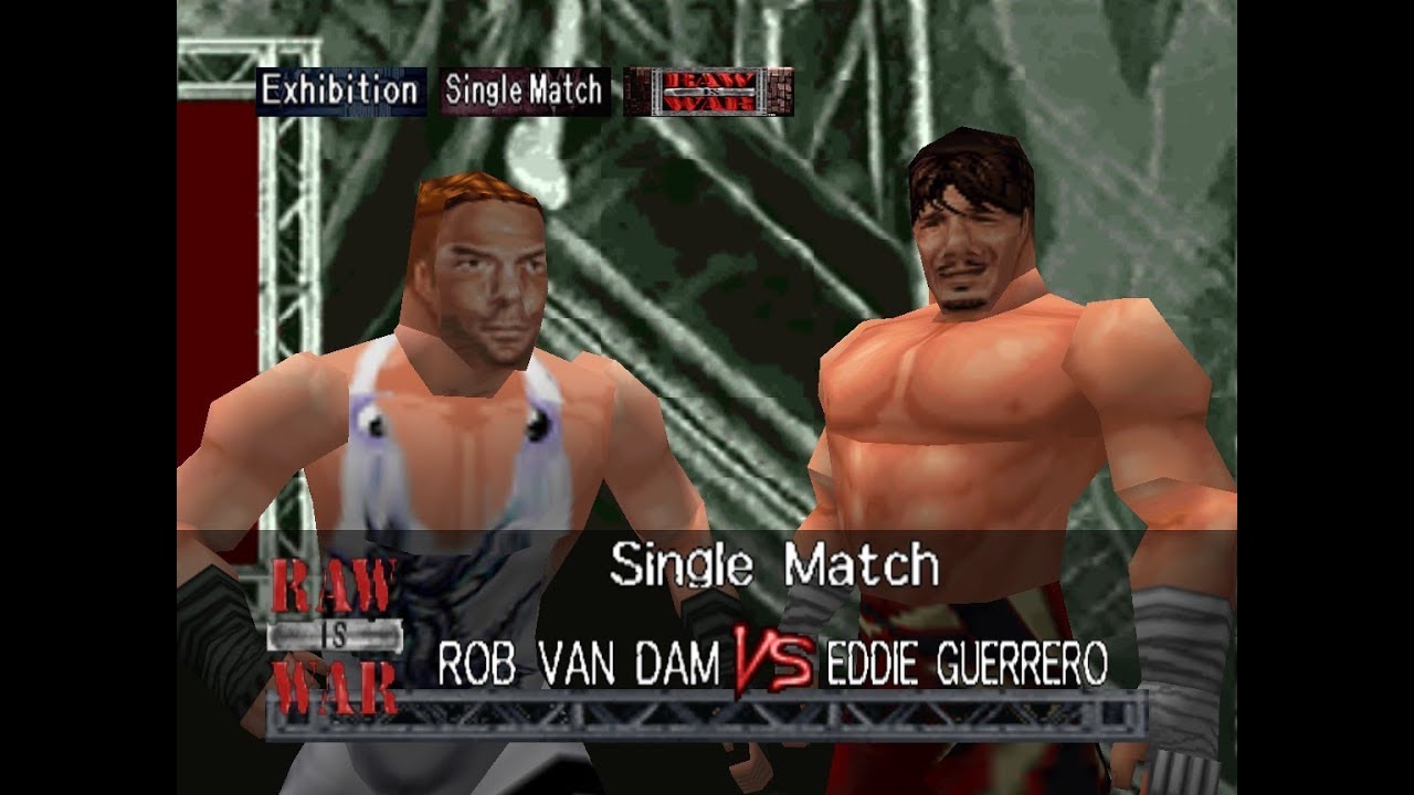 WWF Wrestlemania 2000 Rom Hack Matches - Rob Van Dam vs Eddie Guerrero