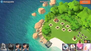 Boom Beach Gameplay Walkthrough - Unstoppable for Android/IOS
