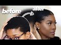 How I Slick Down My 4C TWA | Malkia McKween