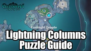 Lightning column puzzle - Evernight Temple - Genshin Impact