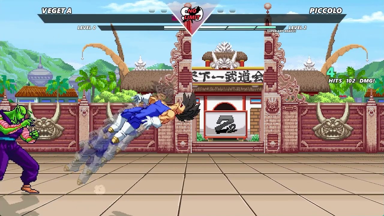 VEGETA VS PICCOLO | INSANELY EPIC M.U.G.E.N BATTLE.