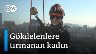 İstanbul'un gökdelenlerine tırmanan kadın: Nazlı Yılmaz - DW Türkçe Resimi