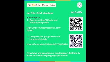 AI/ML Developer (Chatbot, Conversational AI) | Partner Jobs|RiseON Suite #techcareers #careergrowth