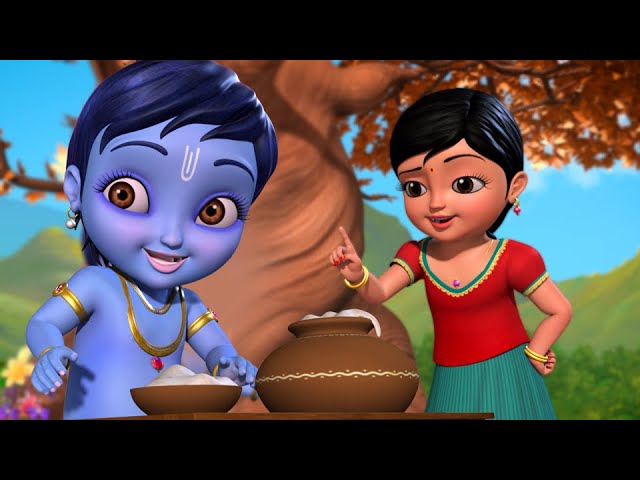 Little Krishna Mattu Fruit Seller | Kannada Rhymes for Children | Infobells  - YouTube
