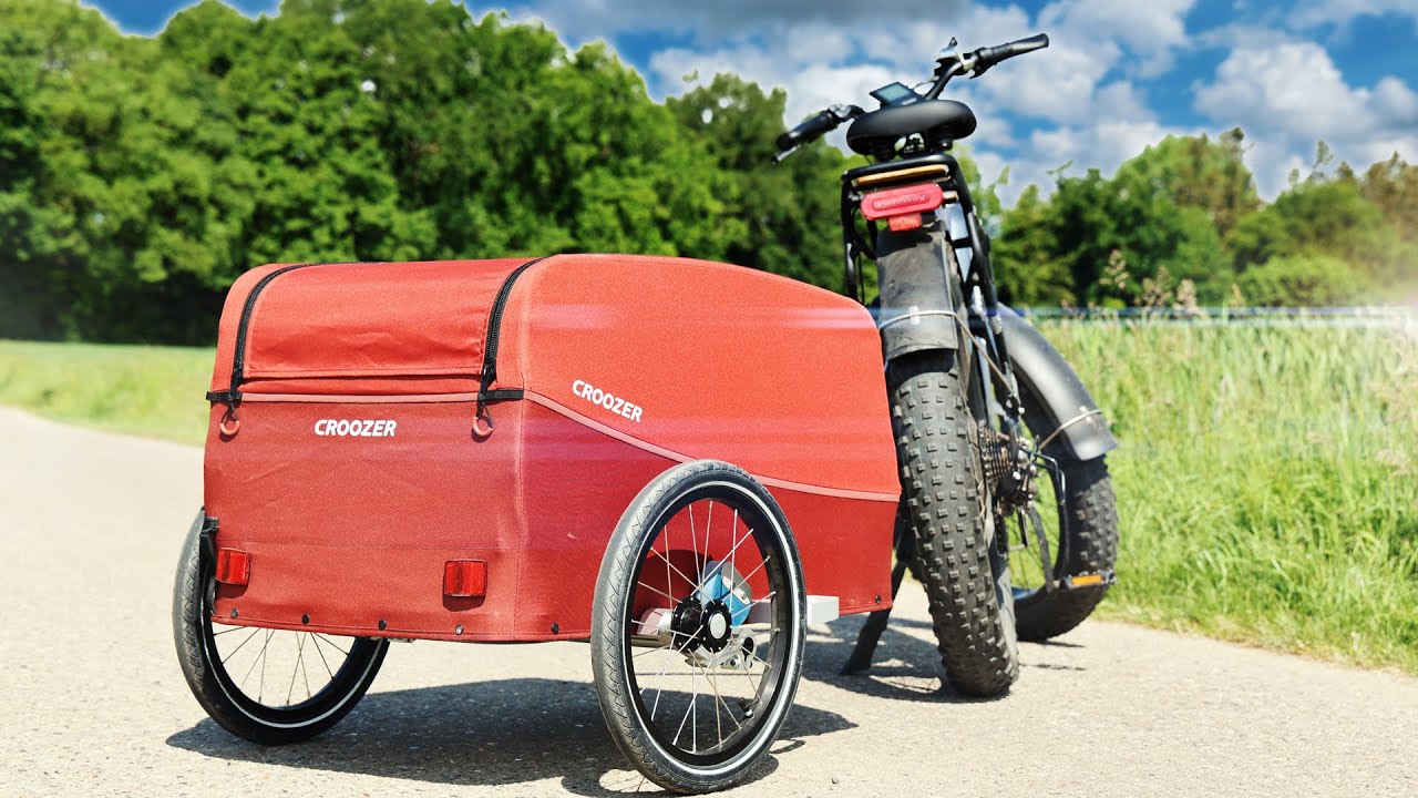 Lastenanhänger Croozer Cargo Tuure im Test - Besser als ein Lastenrad?