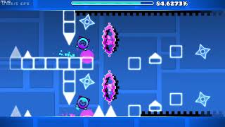 Filler level by ItsGlowball | Full layout showcase | Geometry Dash