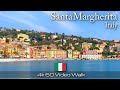 Santa Margherita and Portofino 2021 | 4K walk in Summer in Ligure, Italy