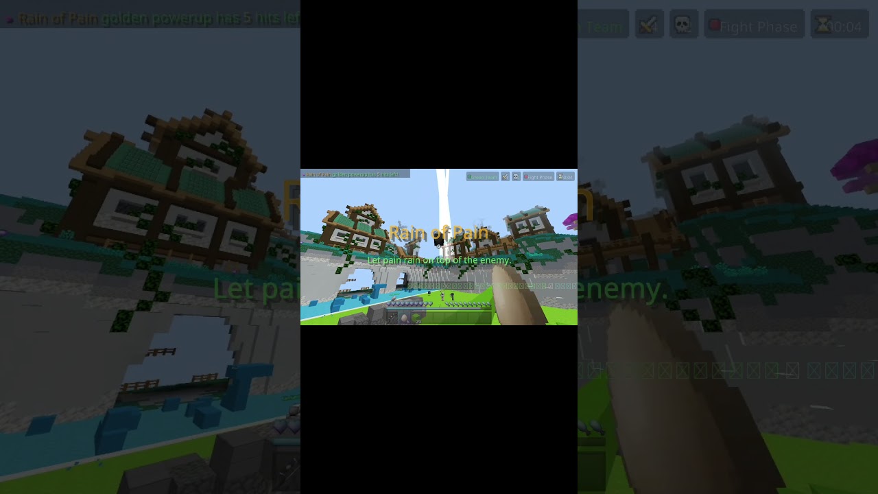 [Minecraft][HIve] Ground Wars kill #1 