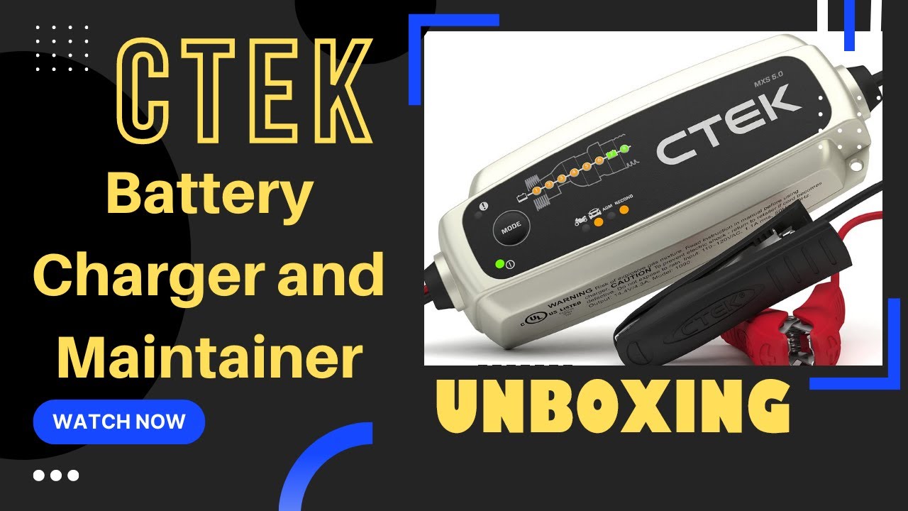 CTEK MXS 5.0 12v Battery Charger Kit