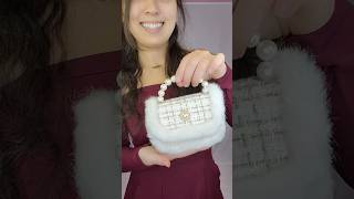 Gift+Me Small White Furry Purse - Soft! #amazonproducts #productreviews #fashion #purse screenshot 5