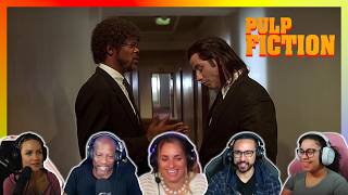 "FOOT MESSAGE SCENE" - PULP FICTION (1994) - MOVIE REACTION - FIRST TIME REACTION - MASHUP