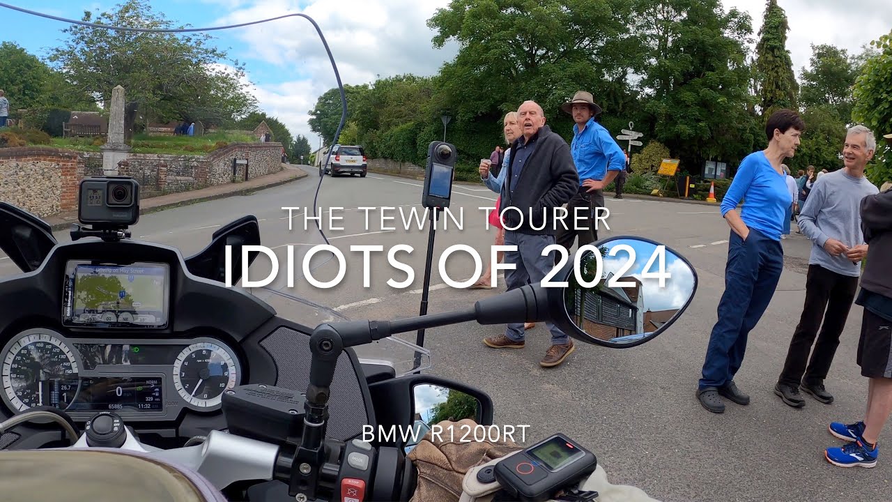 A Christmas compilation of idiots I met on my BMW R1200RT - 2024.