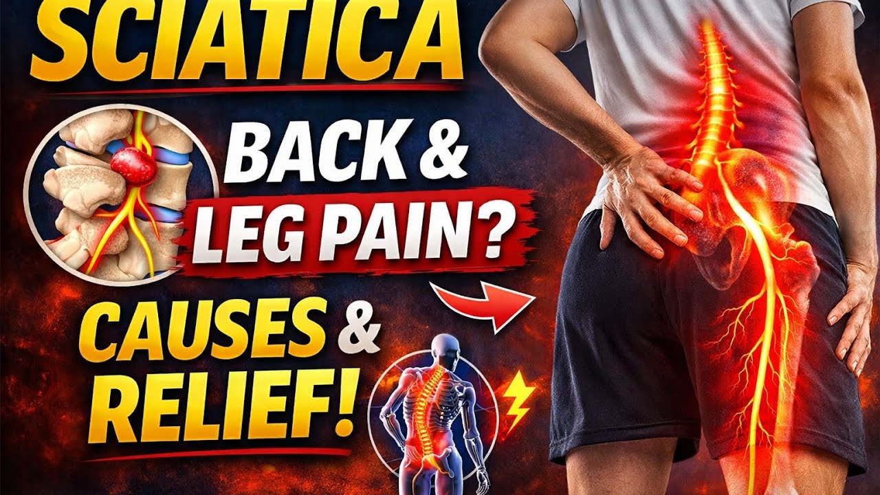 Sciatica Pain Explained | Causes, Symptoms & Best Relief Tips 