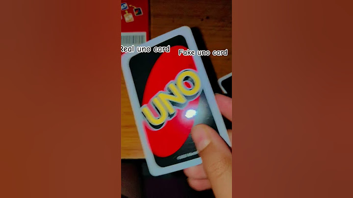 real vs fake uno #uno