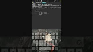 membuat animasi teks super sederhana python || TERMUX