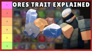 The Forge Ore Trait Tier List Guide, Best Weapon Armor Ores Explained