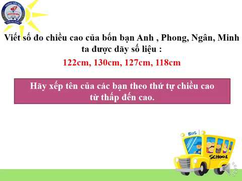 Tuần 26 - lớp 3 - toán: làm quen với thống kê số liệu