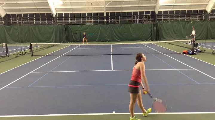 Allison Burton College Tennis Recruiting Video