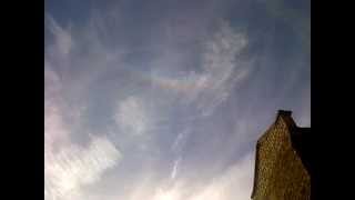 Circumzenithal arc or Circumzenith arc, Bravais' arc, Upside down rainbow, Smile in the sky