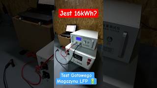 Poziomy Magazyn LFP 16kWh Od Huihang #magazynenergii  #lfp  #lfpbattery  #calb #shorts