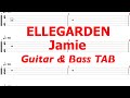 ELLEGARDEN - Jamie【ギター&amp;ベースTAB譜】【練習用】【tab譜】