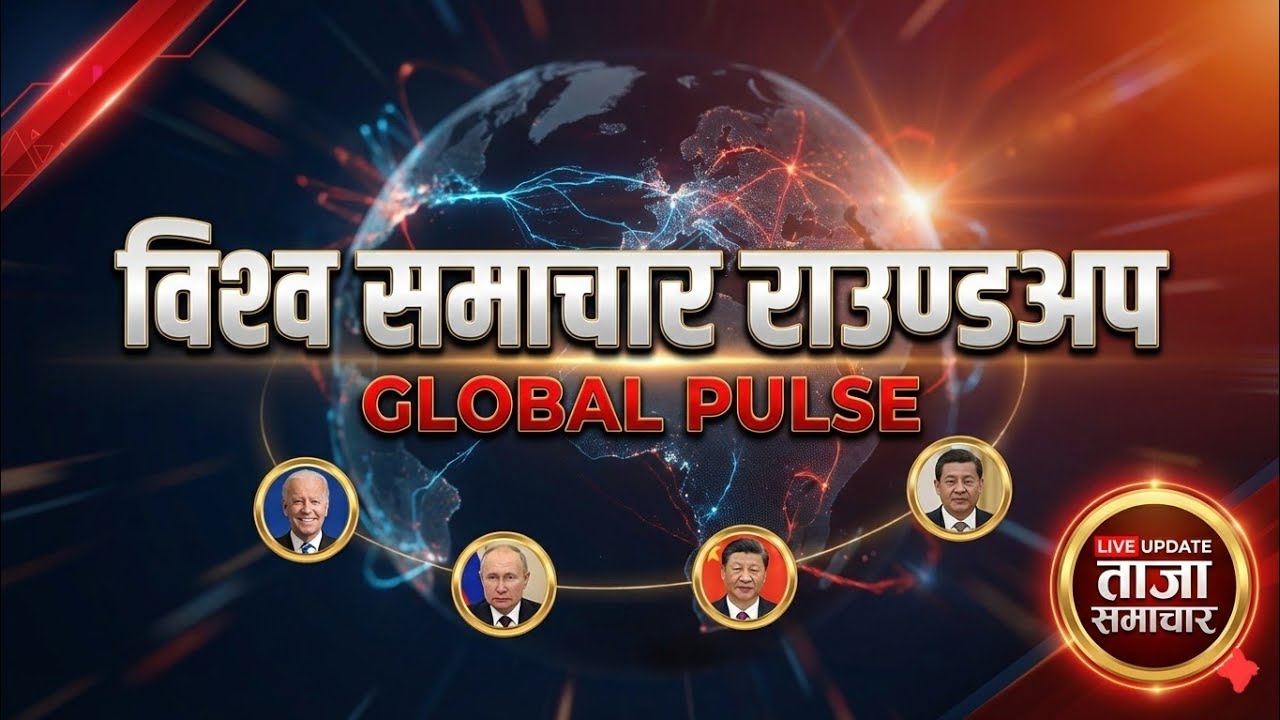 विश्व समाचार राउन्डअप 🌍 | Global Pulse: Shifting Alliances & Geopolitical Tensions | World News