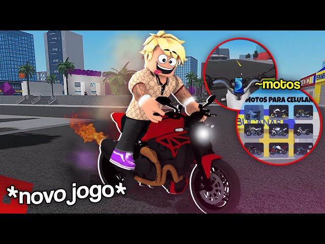 jogo: Rebaixados nas ruas, link na bio #roblox #moto