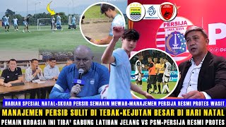Download Lagu 🔵KEJUTAN DI HARI NATAL🔥PEMAIN KROASIA TIBA² GABUNG LATIHAN JELANG VS PSM😱MANEJEMEN PERSIJA PROTES MP3