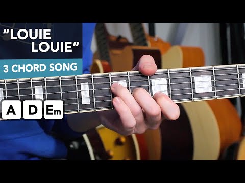 "Louie Louie" - Intermediate 3 chord song? (no barre chords)