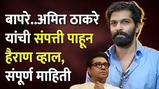 अमित ठाकरेंची संपत्ती किती? संपूर्ण माहिती आली समोर, Amit Thackeray Net Worth | Raj Thackeray