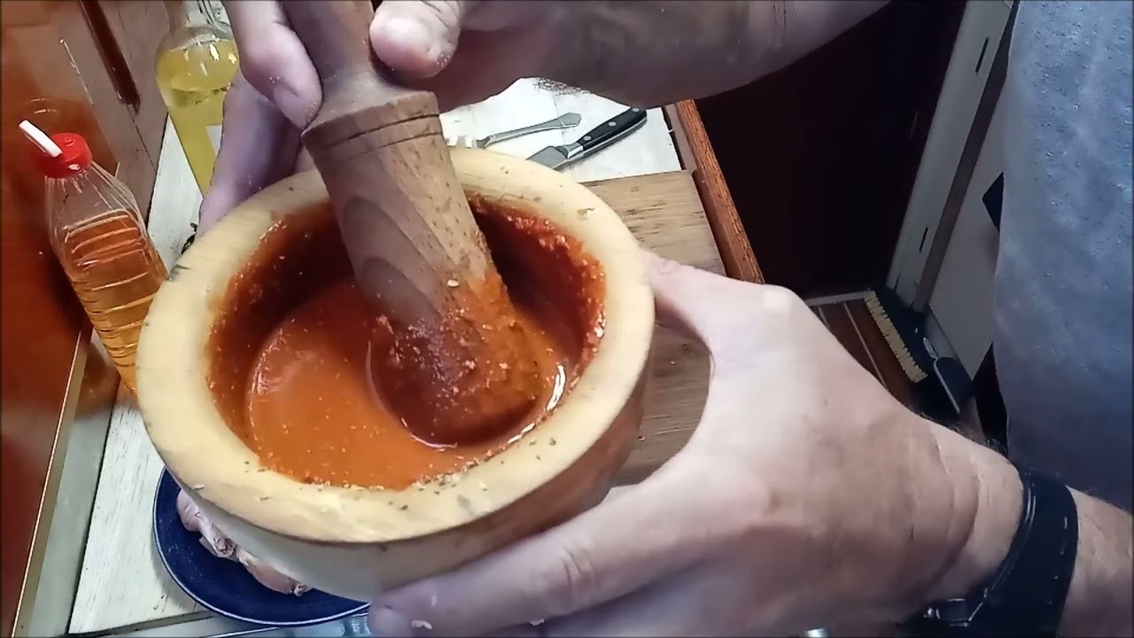 204# COCINA A BORDO: Conejo en salmorejo canario