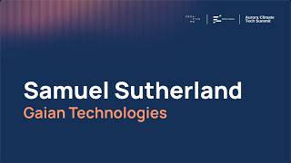 Gaian Technologies Pitch: Aurora Climate Tech Summit 2026