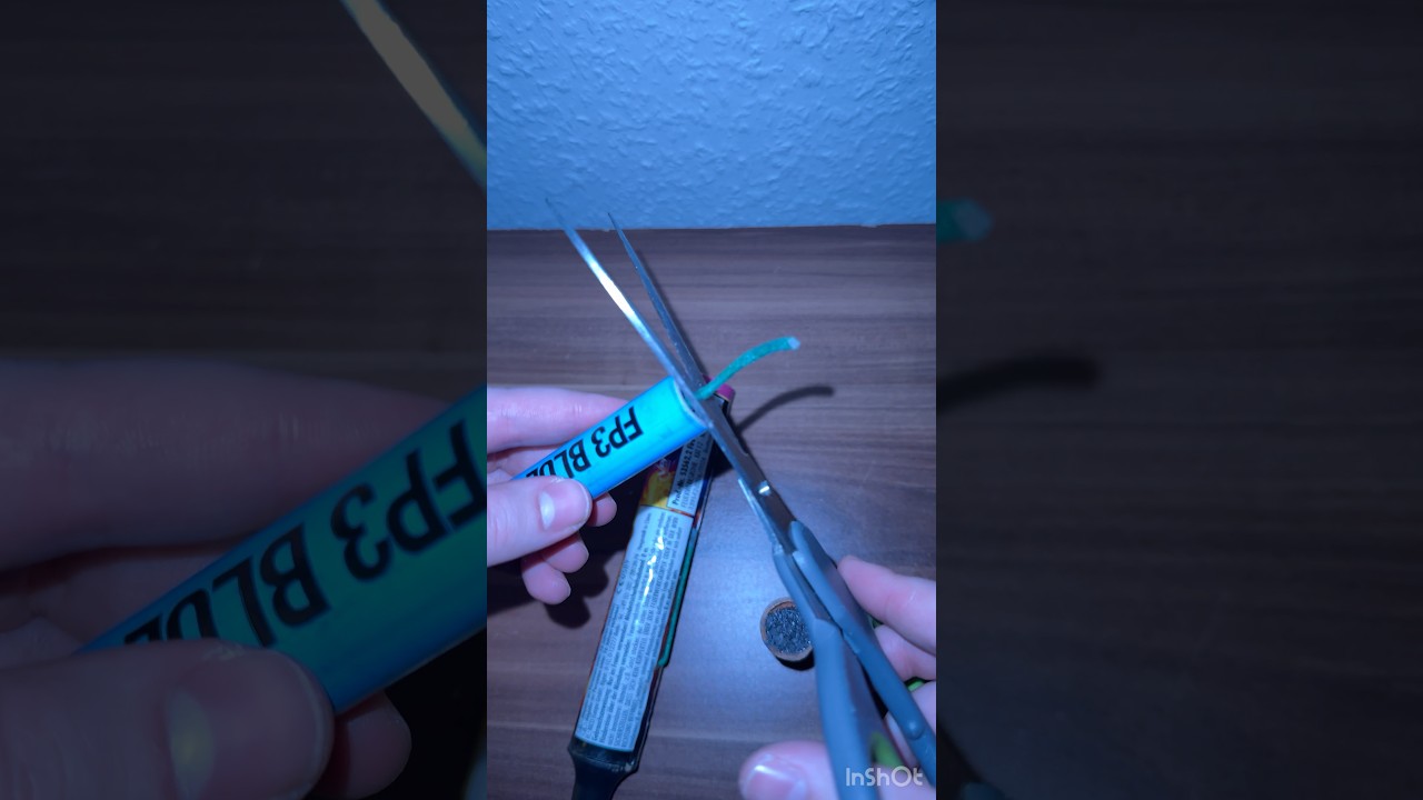 FP3 Blue🔵🧨 Single-Shot🧨💥 Selfmade+Anleitung 