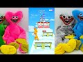 Huggy Waggie and Kissy Missy love game Tall Man Run. Gameplay. All levels  Part 19