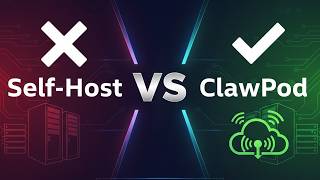 Self-Host OpenClaw vs ClawPod — Full Comparison