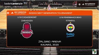 U18M - BASKET ZARAGOZA vs Adidas Next Generation (Kaunas 2020) - YouTube