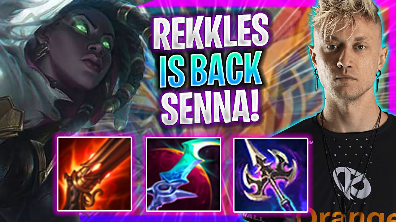 REKKLES BRINGS BACK SENNA IN SOLOQ! | KC Rekkles Plays Senna SUPPORT vs Heimerdinger!