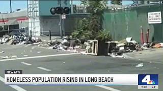 Homeless population is growing in Long Beach