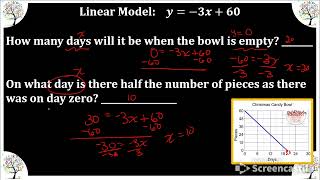M8Adv Video Lesson 4-1 Linear Models