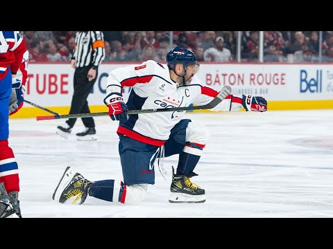 HE WONT STOP! 🚨 Hat Trick for OVECHKIN! 🧢