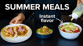 Three Healthy Weeknight Meals Im demolishing this summer.