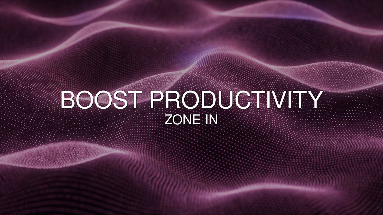 Deep Focus Music: 18Hz Binaural Beats & Ambient Work Soundscape