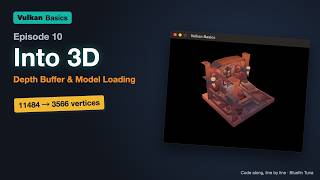 Vulkan Basics 10: Into 3D · Depth Buffer & Model Loading News