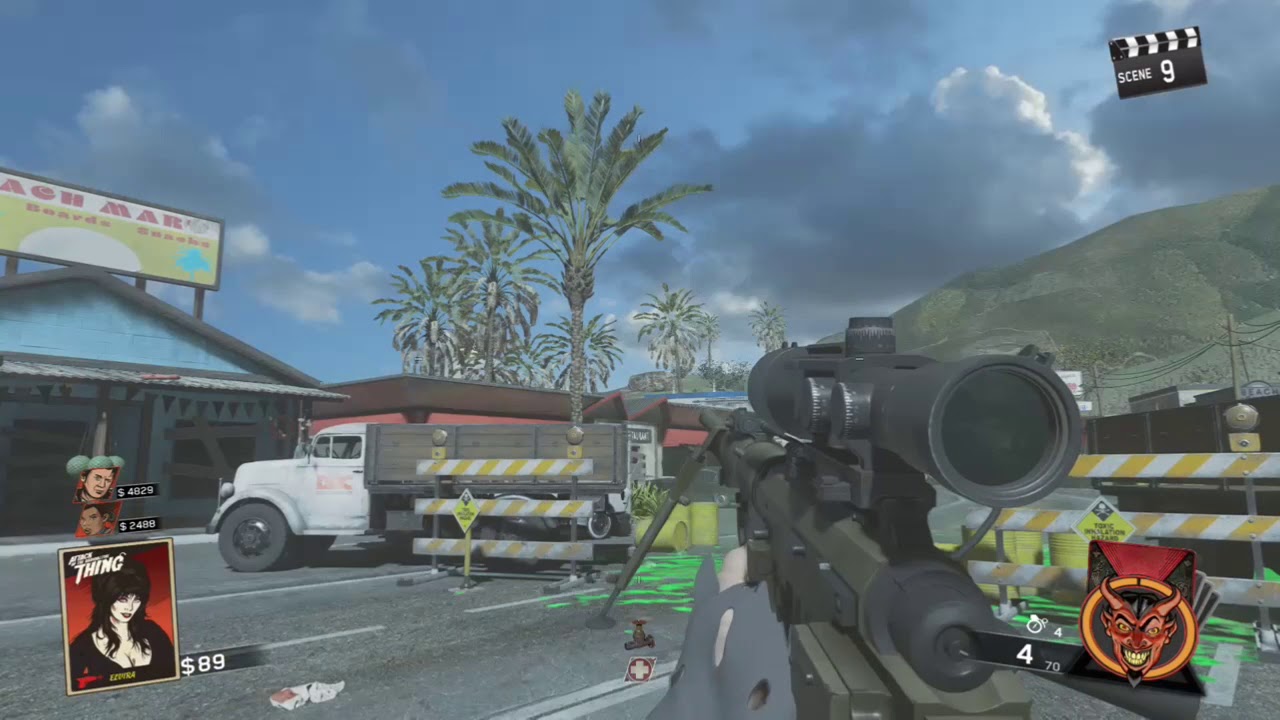 IW Secret Zombie Calling cards