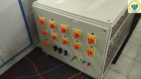 Experiment 2.  Parallel operation on two dissimilar transformers