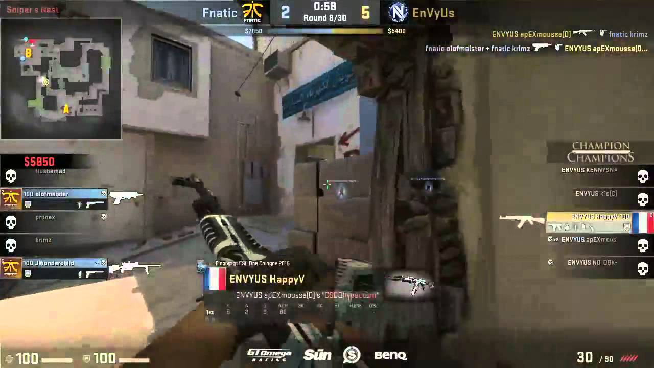 JW Scout 3k vs EnVyUs