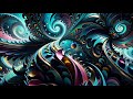 Momentary bliss  ai psychedelic animated art  av 59 psychedelic