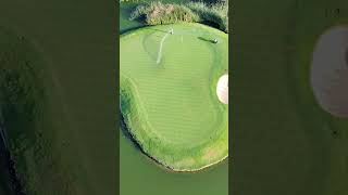 ¿Qué pegas en el hoyo 5 de Zirándaro? ⛳️ #golfvideo #golfhole #golfshot